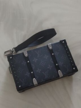 Louis Vuitton Hard Trunk Wallet Monogram Eclipse Virgil Abloh